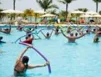 Person swimming, an aerobic exercise that is easy on the joints